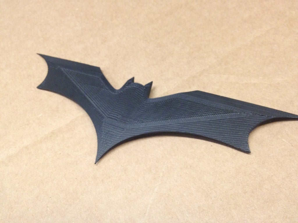 Batarang Wall Decor Batgirl Batarang Precision Cut Aluminum Comic 